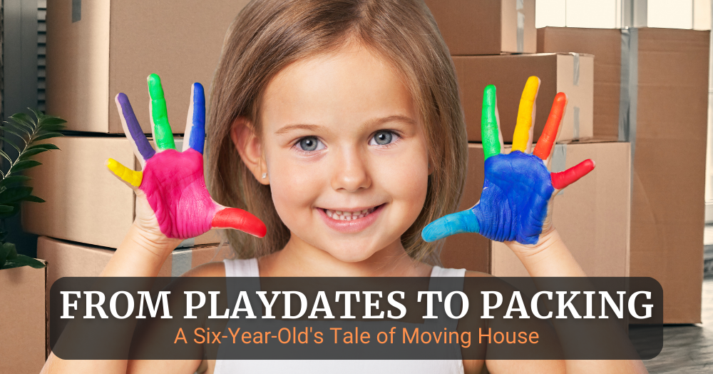 From Playdates to Packing: A Six-year-old's Tale of Moving House