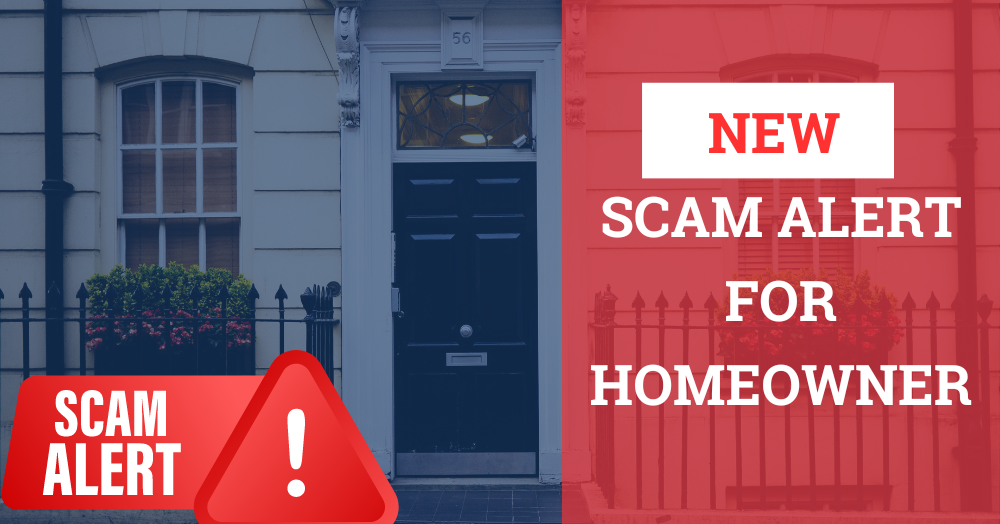 New Scam Alert for Stockport Homeowners